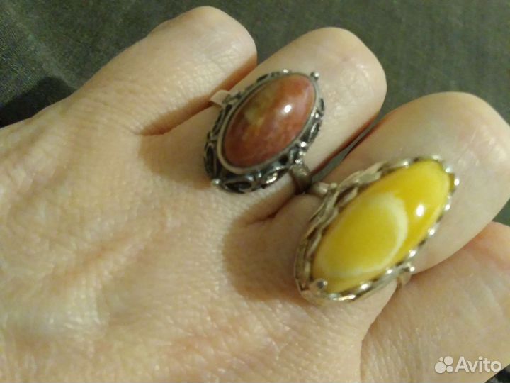 Серебряное кольцо 875 СССР