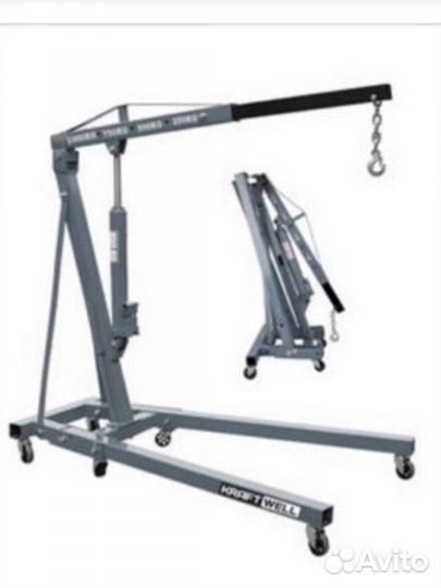 Кран гаражный гусь аренда 1т 2т стропы