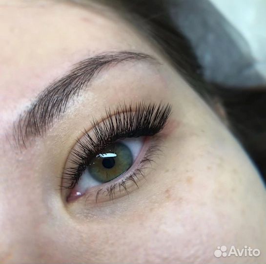 Наращивание ресниц 2D