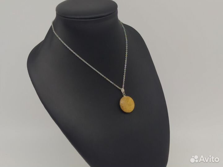 Кулон 2 см из натурального камня (Песчаник)