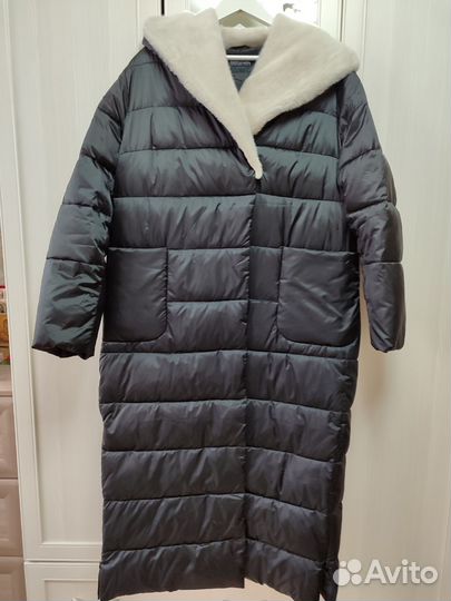 Пуховик (пальто)женский зимний 50 размер
