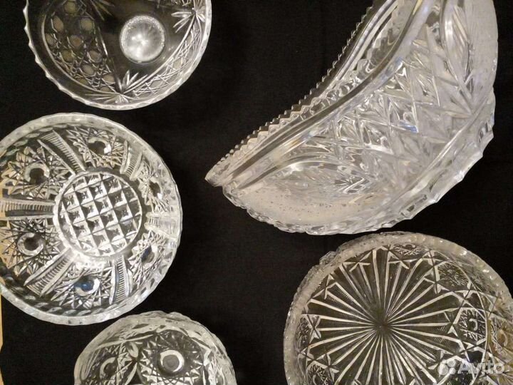 Хрустальная посуда СССР