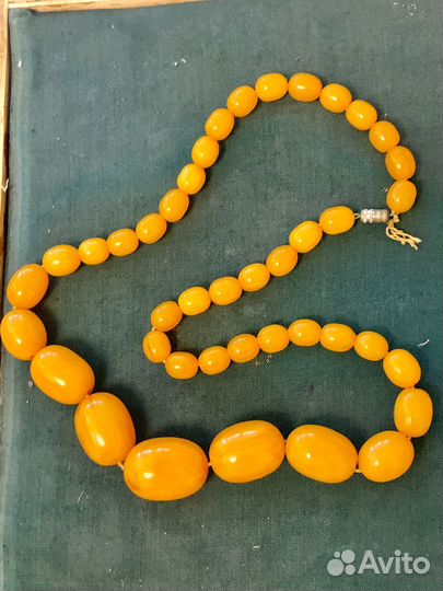 Бусы янтарь СССР