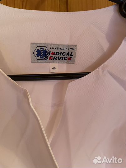 Белый медицинский халат жен