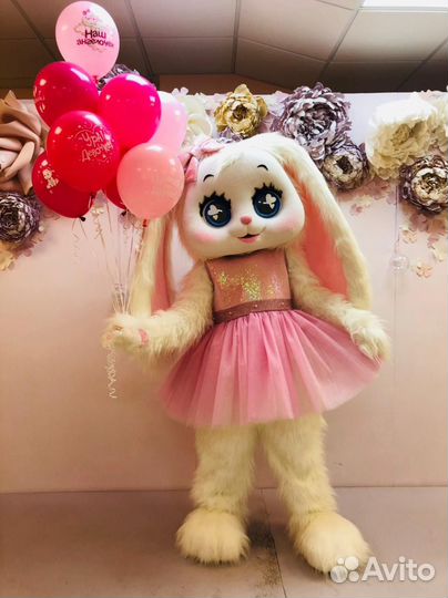 Ростовая кукла зайка поздравление