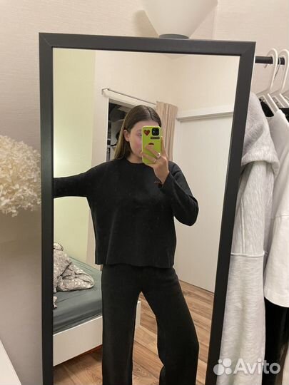 Шерстяной костюм женский mango