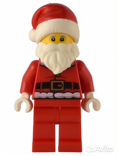 Минифигурка lego Santa - Fur Lined Jacket with 2