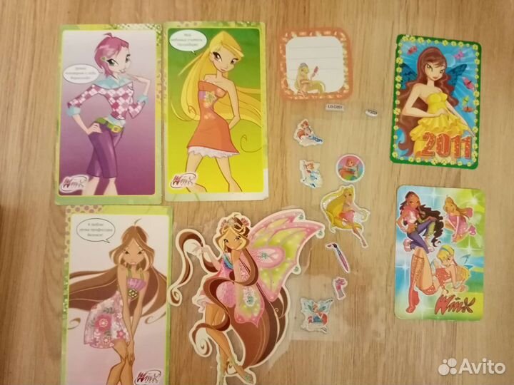 Коллекция Winx, журнал,наклейки, дневники