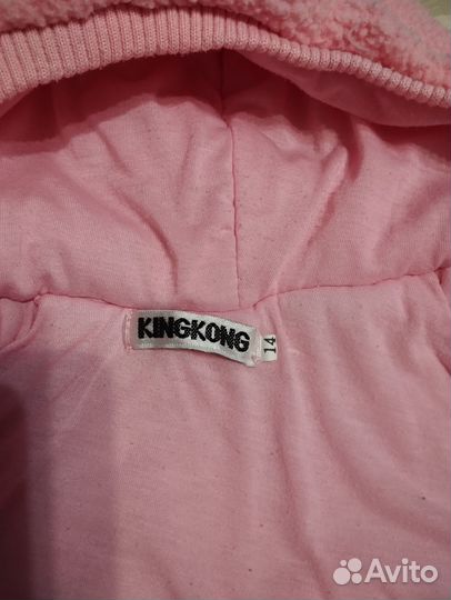 Теплый костюм на девочку