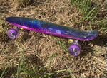 Пениборд новый с фиолетовыми колесами