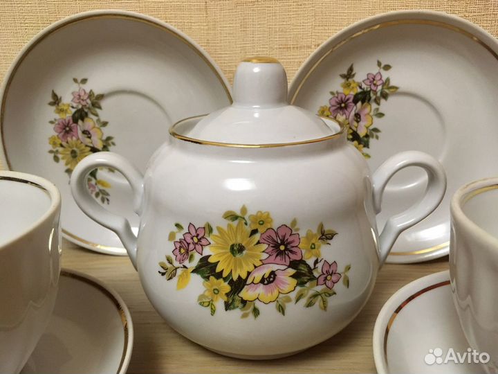 Чайный сервиз периода СССР