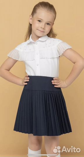 Блузка для школы Unona d'art