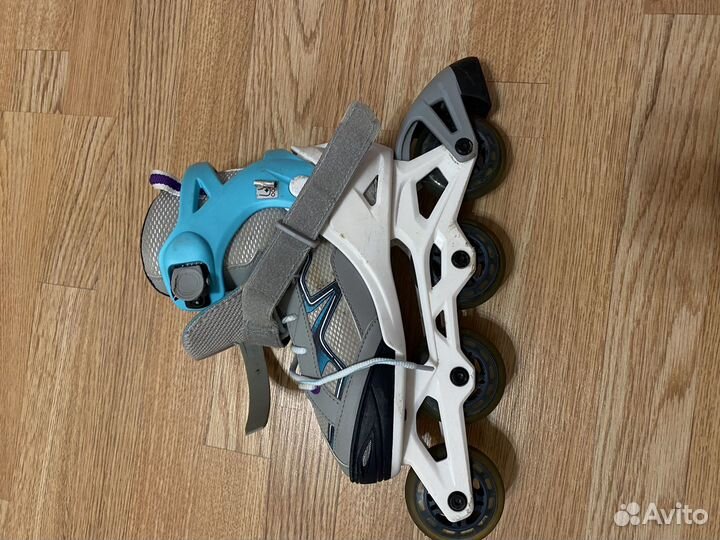 Роликовые коньки детские раздвижные р. 35-38