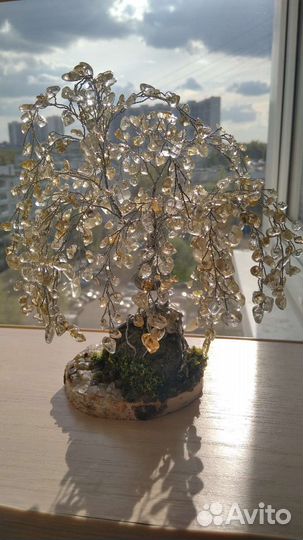 Дерево счастья из цитрина