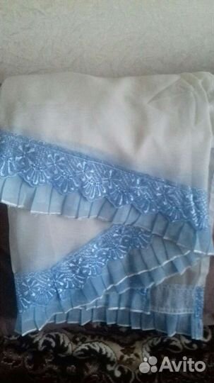 Штора тюль органза новый