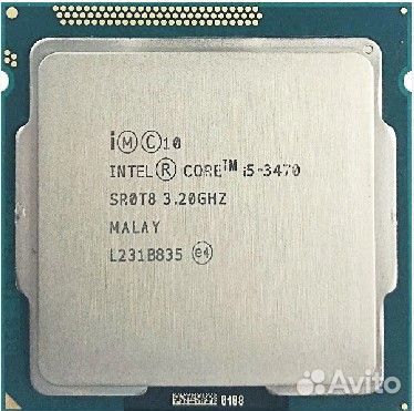 Intel core i5 3470 / 1155 / 4 ядра 4 потока до 3,6