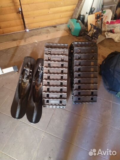 Гусеницы для квадроцикла с лыжами