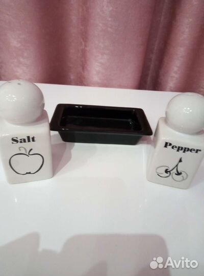 Солонка и перечница