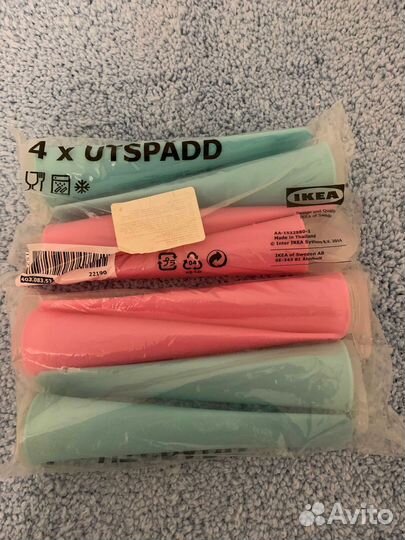 Икеа формочки для мороженого. новые