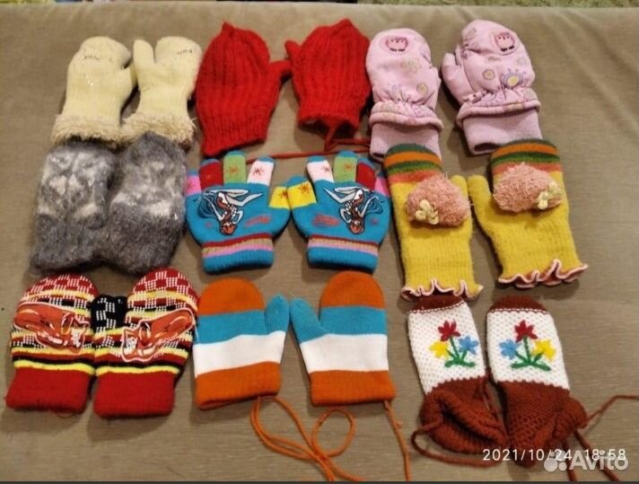 Варежки, перчатки детские