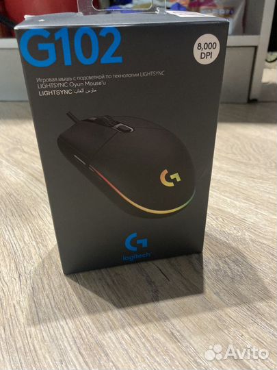 Игровая мышь logitech g102