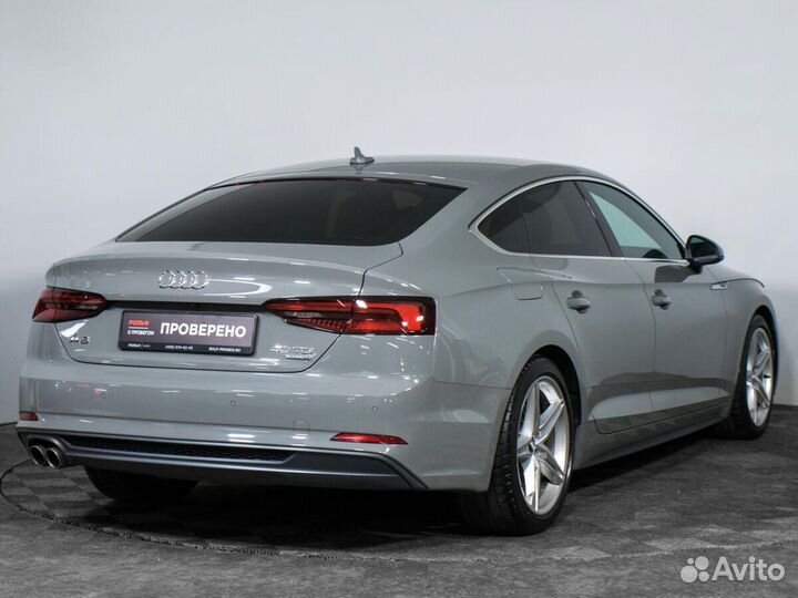 Audi A5 2.0 AMT, 2018, 81 500 км
