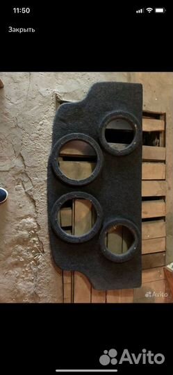 Акустическая полка на priora хэтчбек