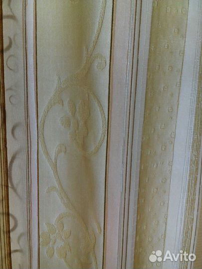 Комплект шторы на люверсах и покрывало на кровать