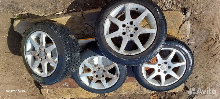 Колеса в сборе R16 зимние 5 114.3