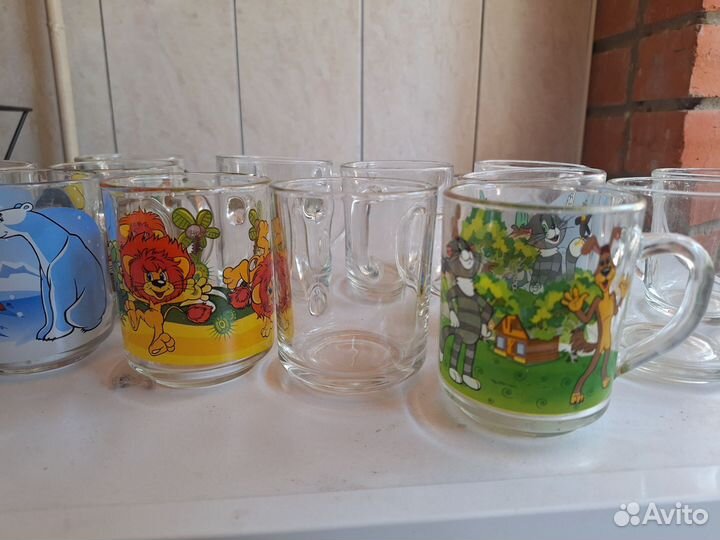 Тарелки чашки детские новые много