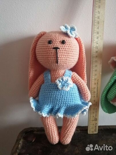 Мягкая игрушка заяц