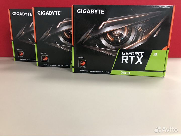 Видеокарта gigabyte GeForce RTX 2060 D6 12G