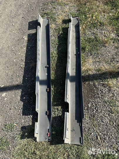 Накладки на пороги bmw e65 рестайлинг