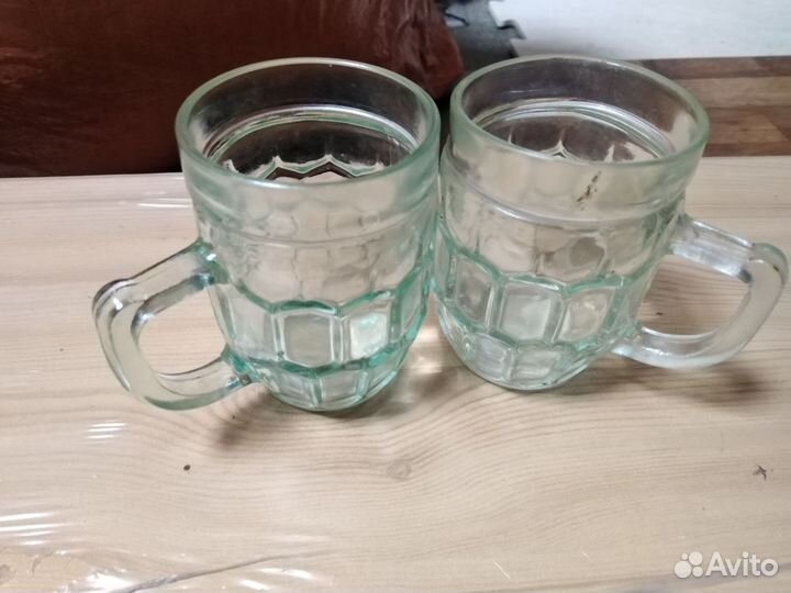 Пивные бокалы, рюмки