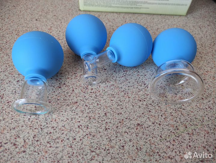 Вакуумные баночки для массажа