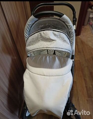 Коляска 2 в 1 эко кожа