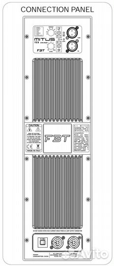 Активная акустическая система FBT mitus 112A