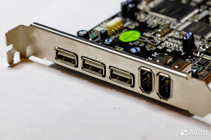 Плата расширения pci usb 2.0 + firewire (ieee1394)