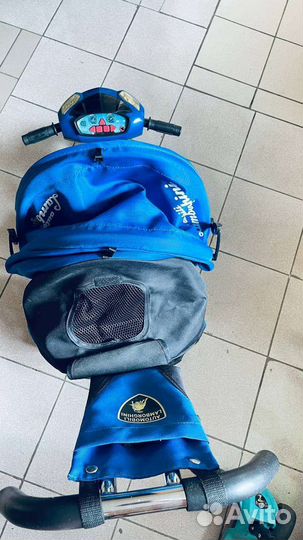 Детский велосипед с ручкой бу