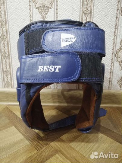 Кикбоксерский шлем Green Hill best