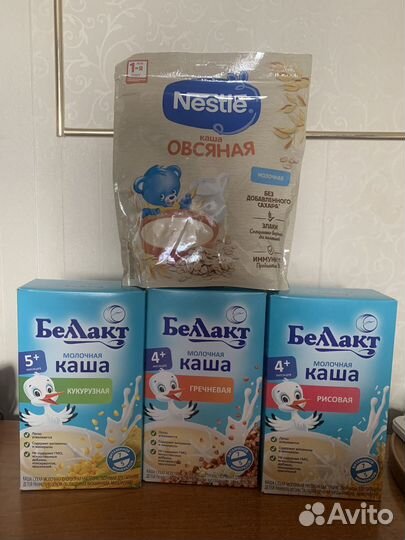 Детские молочные каши