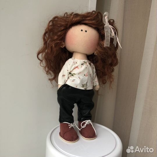 Кукла интерьерная текстильная