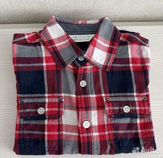 Рубашка для мальчика (р-р 116) хлопок