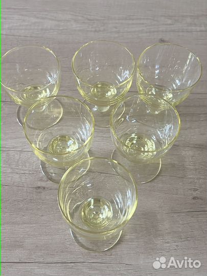 Рюмки цветное стекло СССР