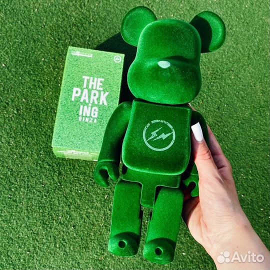 Фигурка мишка bearbrick The Park 28см 400