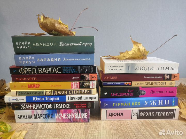 Книги (зарубежная литература, детективы)