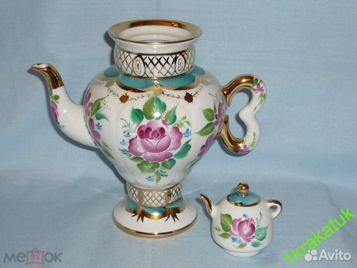 Заварочный чайник. заварник. лфз. Ручная роспись