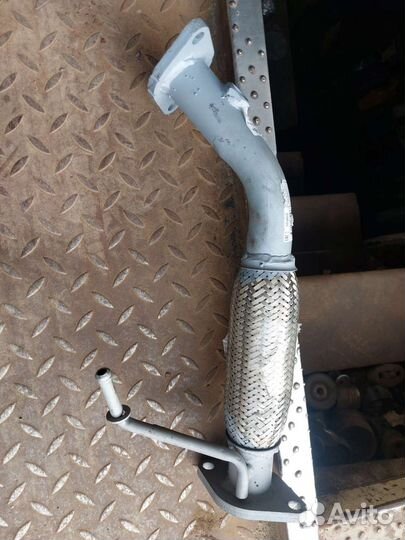 Гофра глушителя hyundai solaris