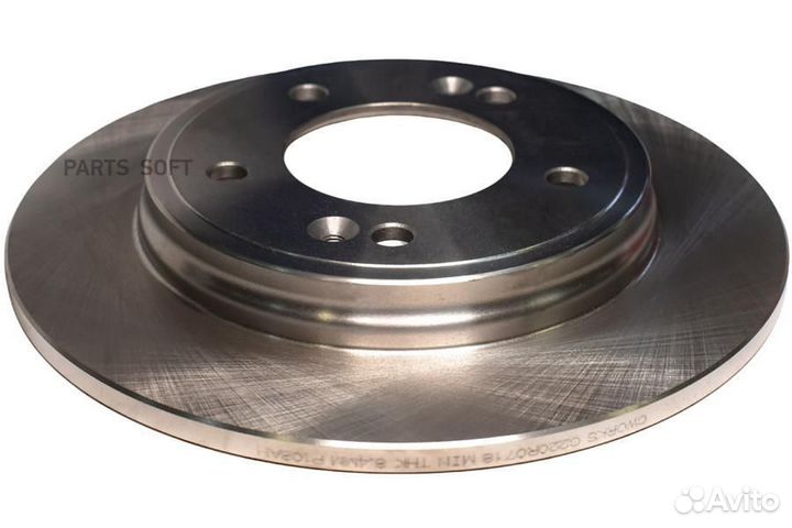 Cworks C220R0718 Диск тормозной задний