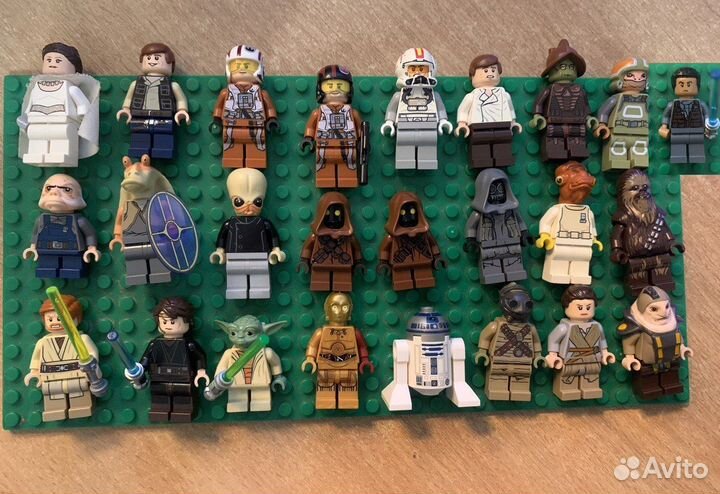 Lego минифигурки Star wars, marvel, dc